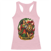 Woman Life Freedom Racerback Tank Top Iranian Women Resistance Pride