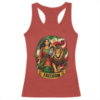 Woman Life Freedom Racerback Tank Top Iranian Women Resistance Pride