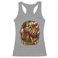 Woman Life Freedom Racerback Tank Top Iranian Women Resistance Pride