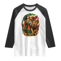 Woman Life Freedom Raglan Shirt Iranian Women Resistance Pride