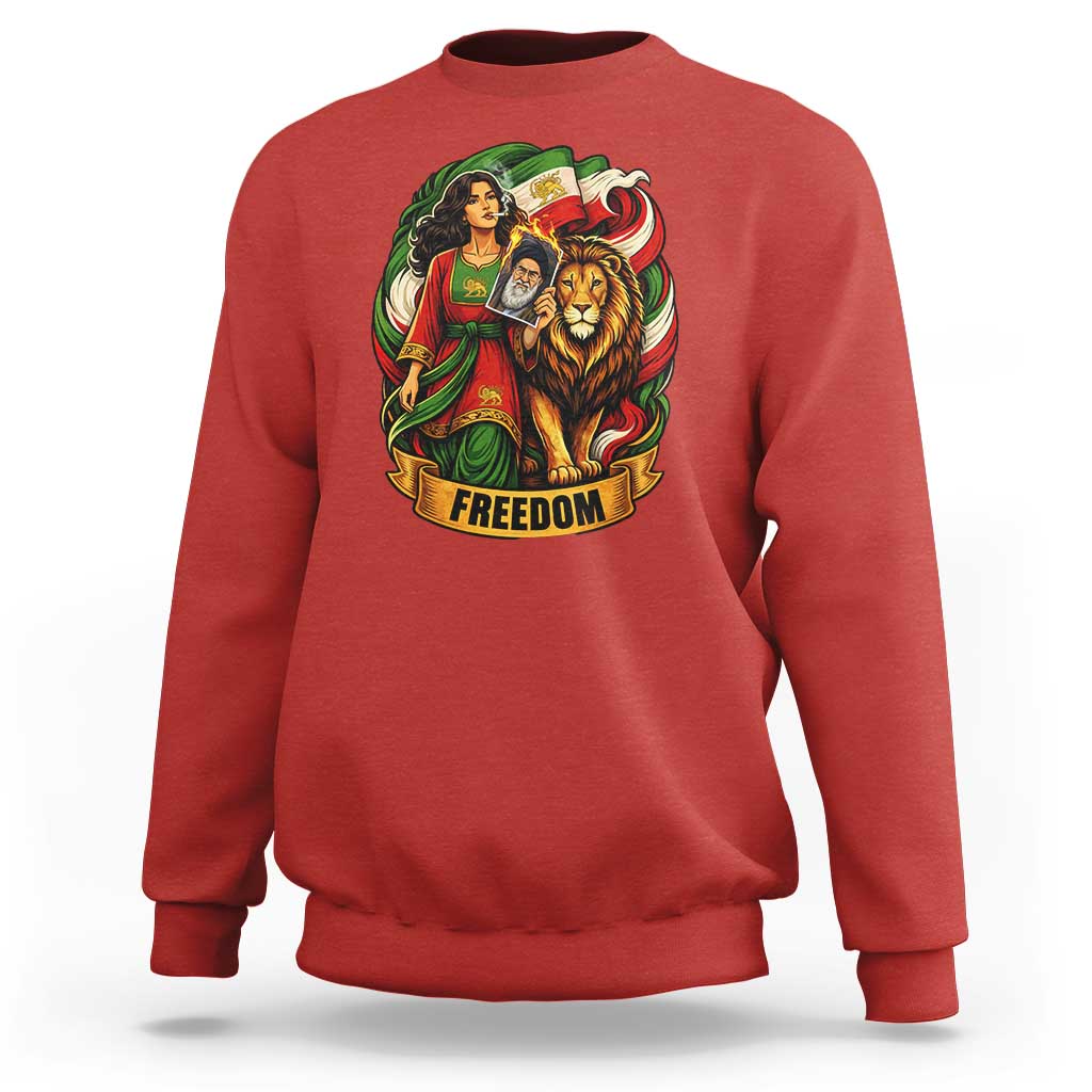 Woman Life Freedom Sweatshirt Iranian Women Resistance Pride