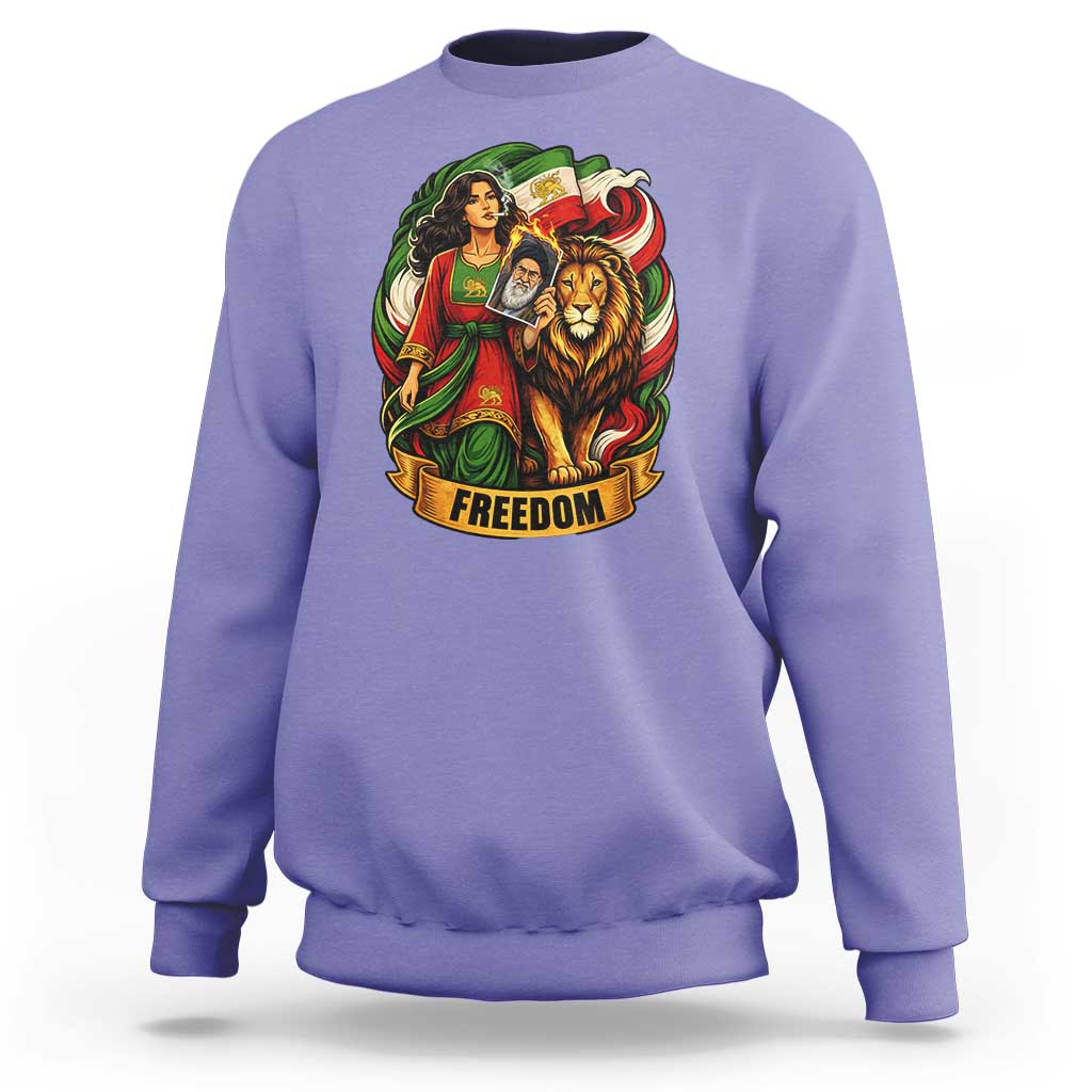 Woman Life Freedom Sweatshirt Iranian Women Resistance Pride