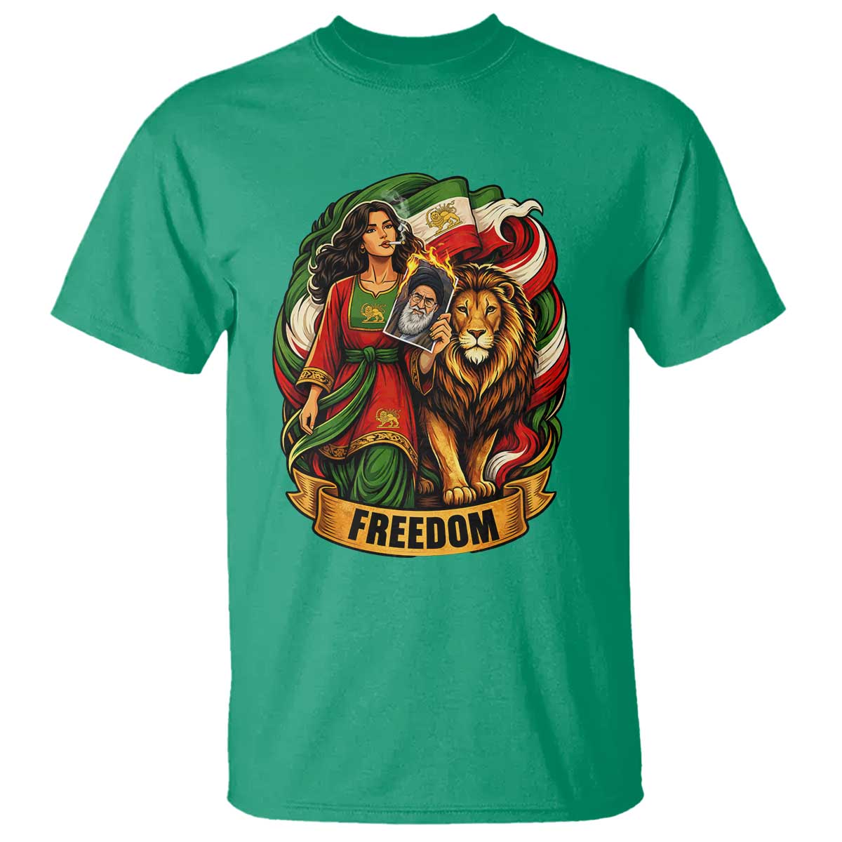 Woman Life Freedom T Shirt Iranian Women Resistance Pride