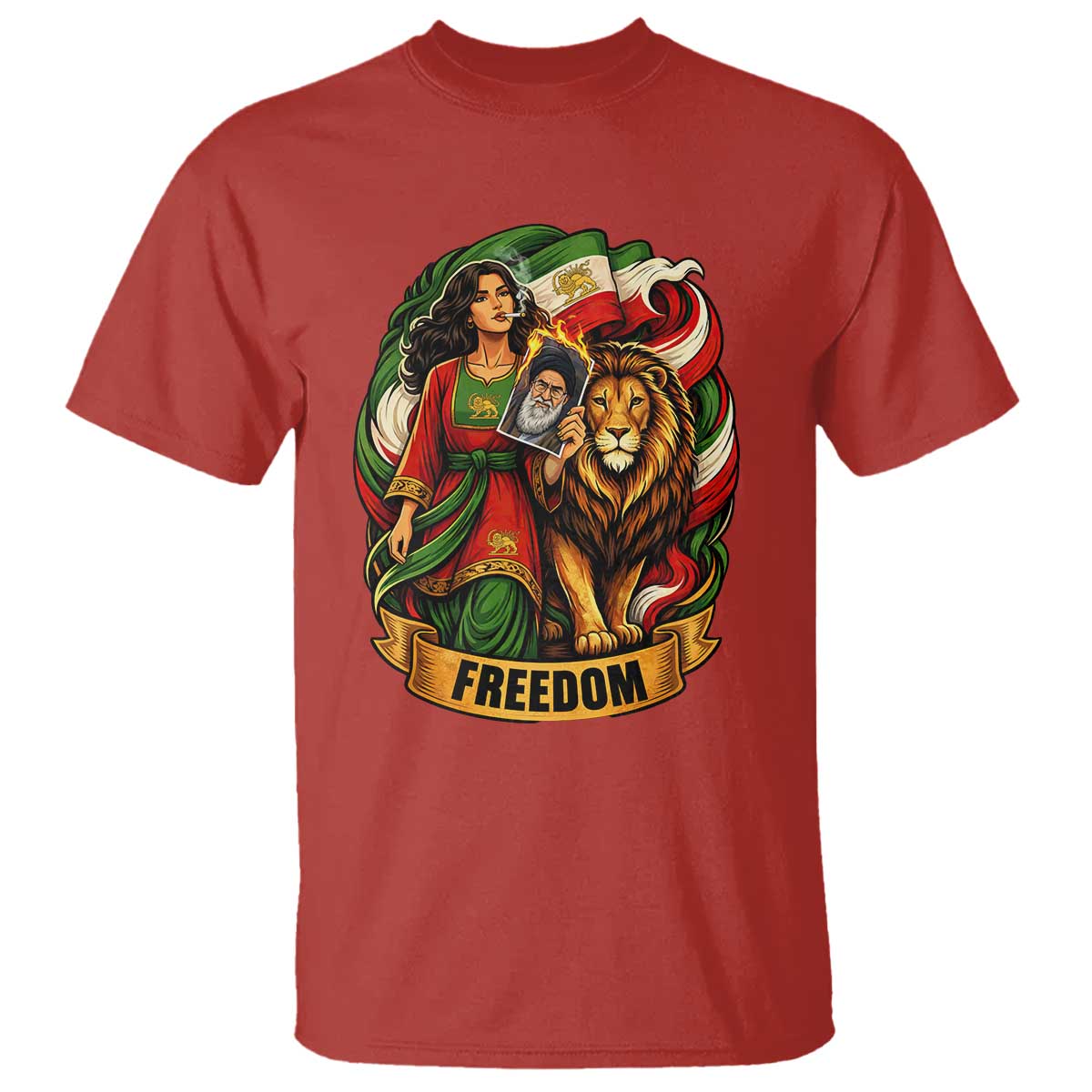 Woman Life Freedom T Shirt Iranian Women Resistance Pride