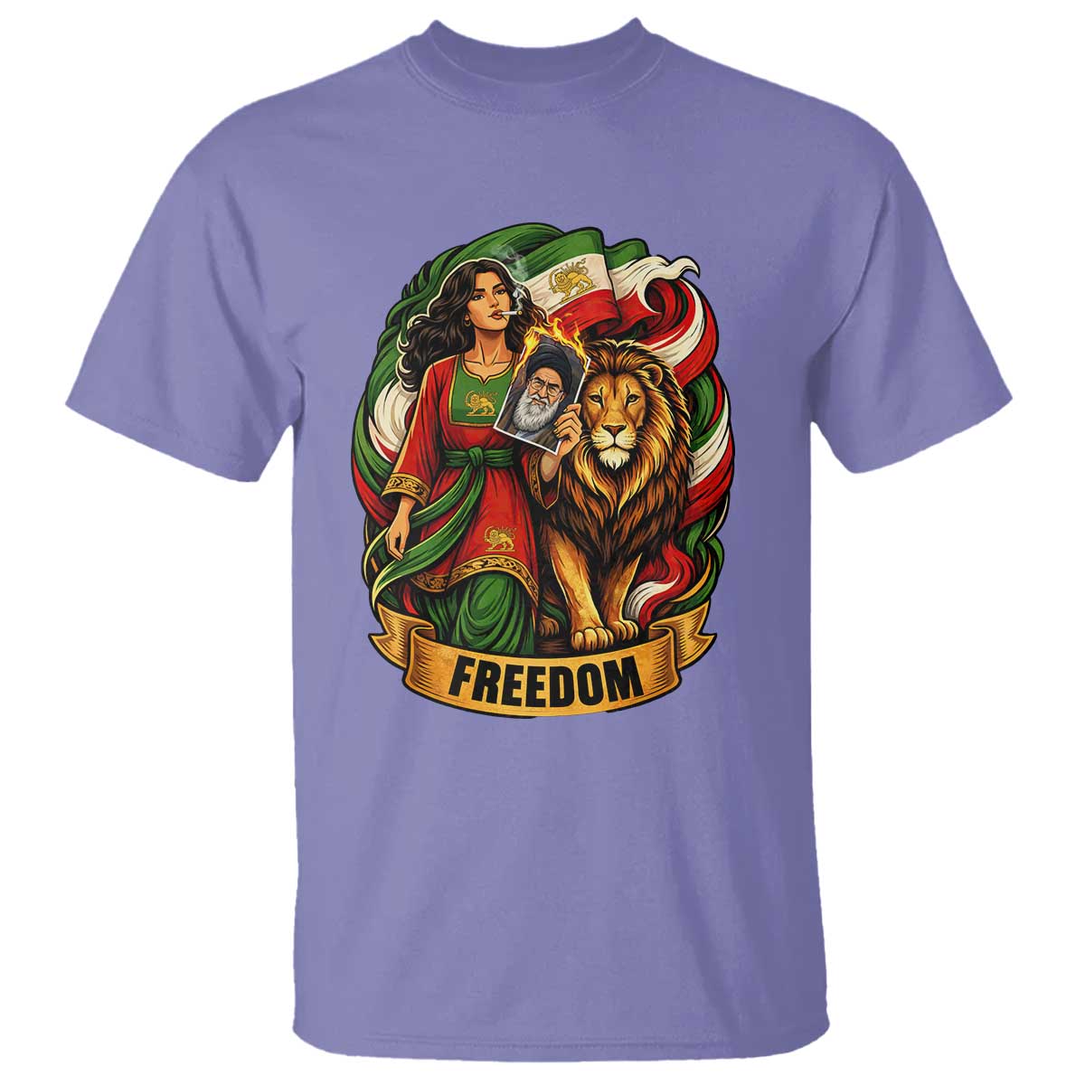 Woman Life Freedom T Shirt Iranian Women Resistance Pride