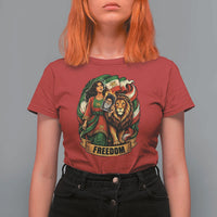 Woman Life Freedom T Shirt For Women Iranian Women Resistance Pride