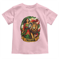 Woman Life Freedom Toddler T Shirt Iranian Women Resistance Pride