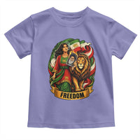 Woman Life Freedom Toddler T Shirt Iranian Women Resistance Pride