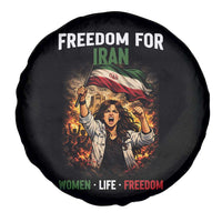 Iran Womens Protest Spare Tire Cover Freedom For Iran Resistance Movement