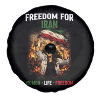 Iran Womens Protest Spare Tire Cover Freedom For Iran Resistance Movement