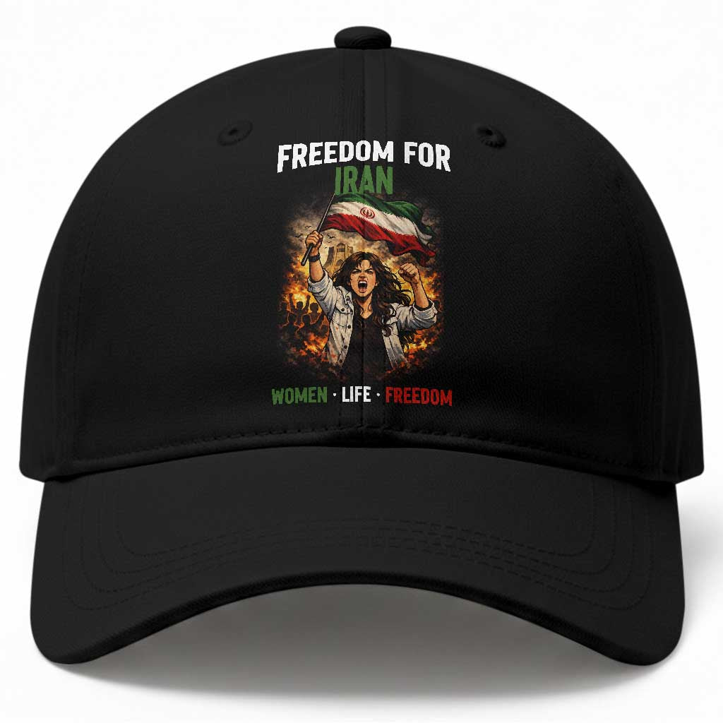 Iran Womens Protest Baseball Cap Freedom For Iran Resistance Movement