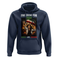 Iran Womens Protest Hoodie Freedom For Iran Resistance Movement