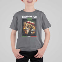Iran Womens Protest T Shirt For Kid Freedom For Iran Resistance Movement