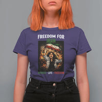 Iran Womens Protest T Shirt For Women Freedom For Iran Resistance Movement