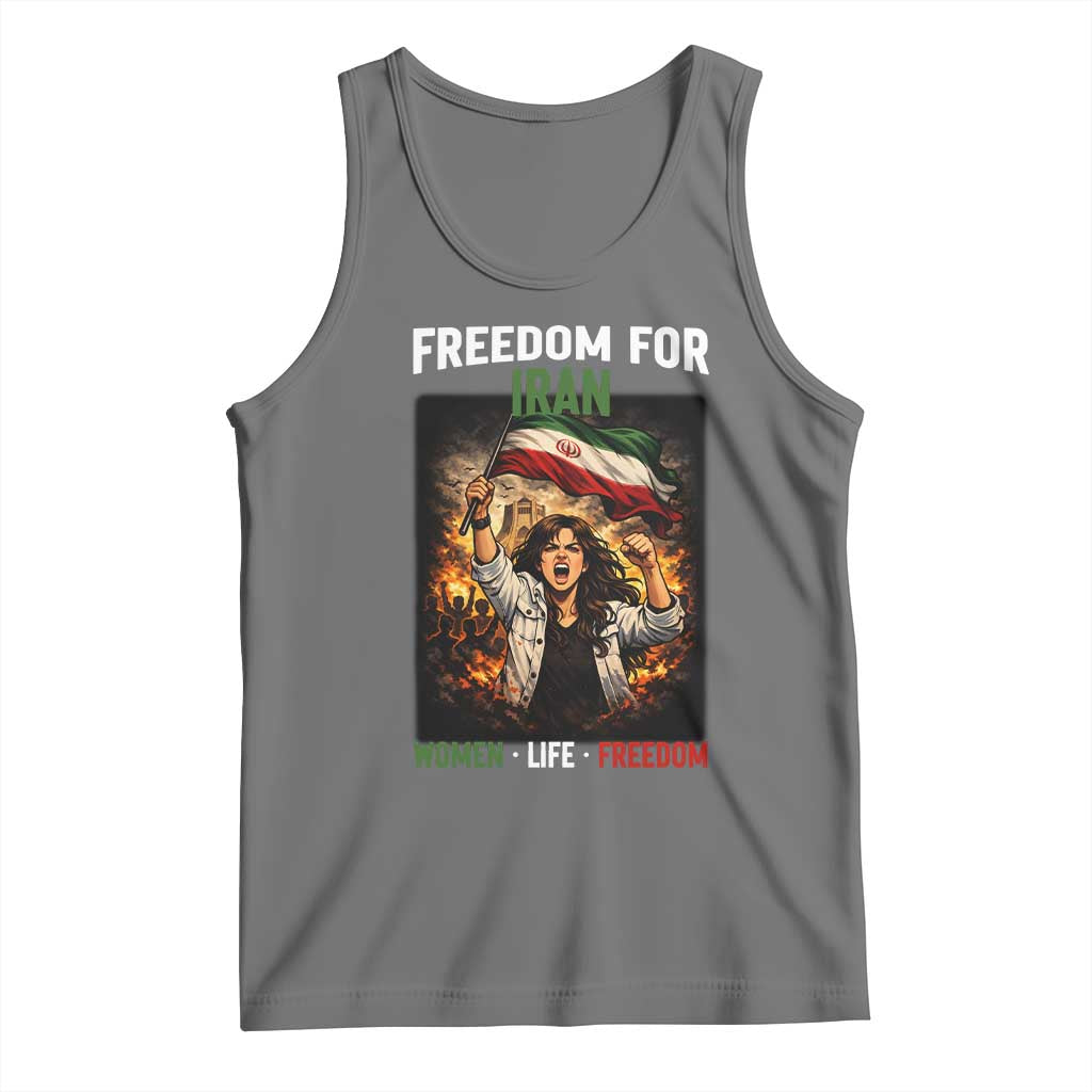 Iran Womens Protest Tank Top Freedom For Iran Resistance Movement