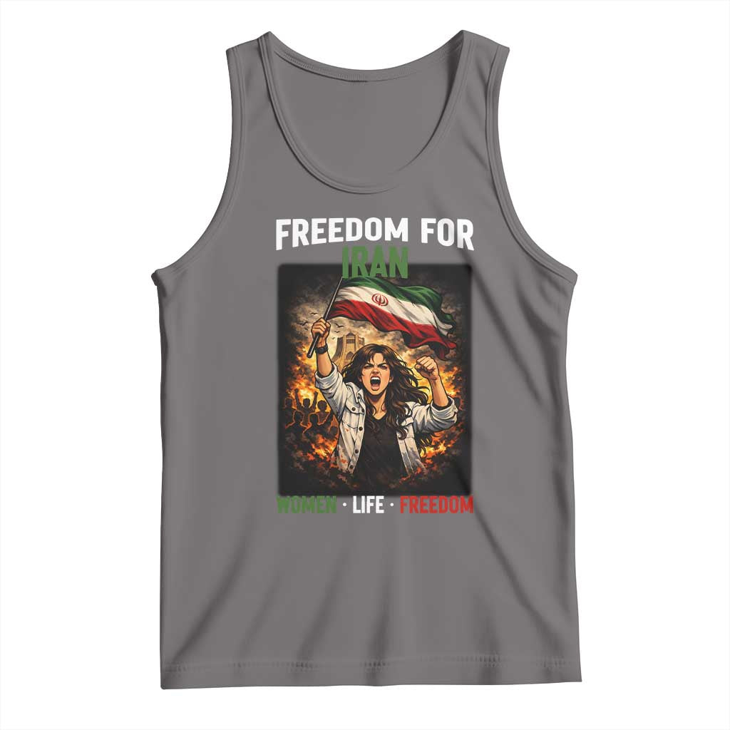 Iran Womens Protest Tank Top Freedom For Iran Resistance Movement