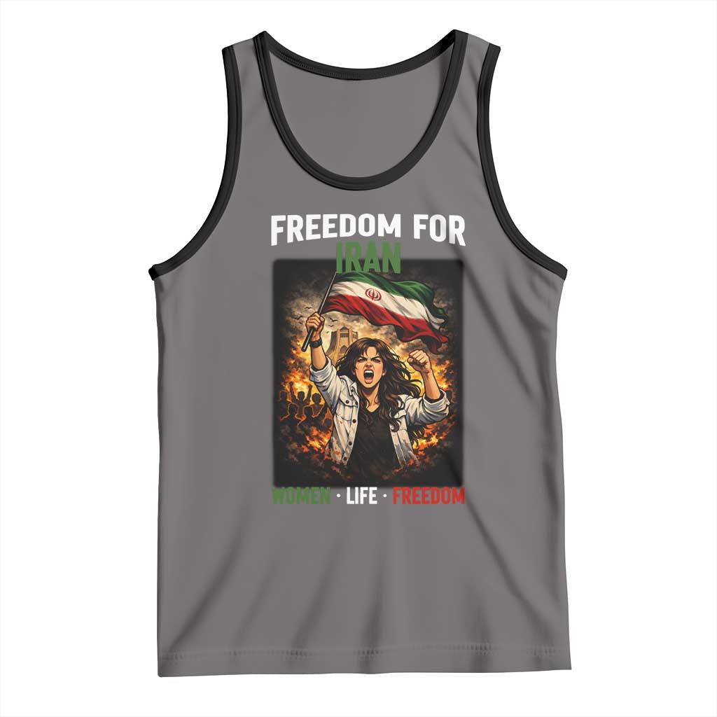 Iran Womens Protest Tank Top Freedom For Iran Resistance Movement