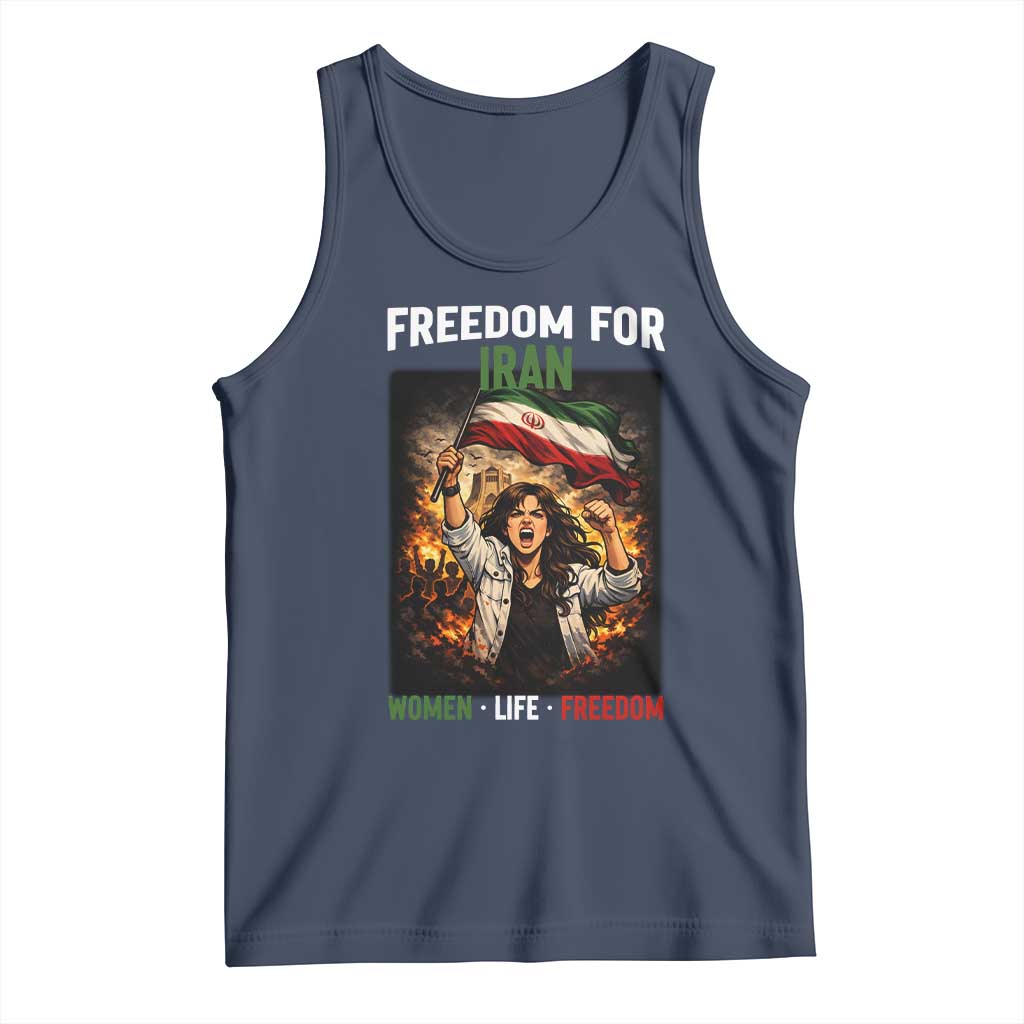Iran Womens Protest Tank Top Freedom For Iran Resistance Movement