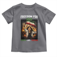 Iran Womens Protest Toddler T Shirt Freedom For Iran Resistance Movement