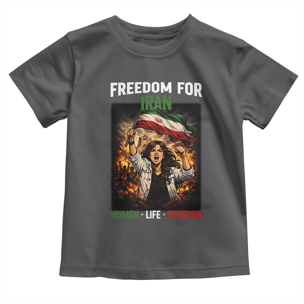 Iran Womens Protest Toddler T Shirt Freedom For Iran Resistance Movement
