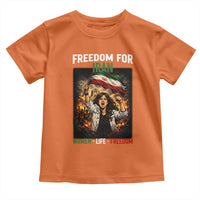 Iran Womens Protest Toddler T Shirt Freedom For Iran Resistance Movement