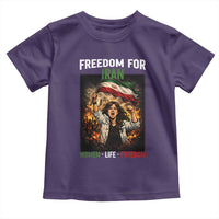 Iran Womens Protest Toddler T Shirt Freedom For Iran Resistance Movement