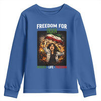 Iran Womens Protest Youth Sweatshirt Freedom For Iran Resistance Movement