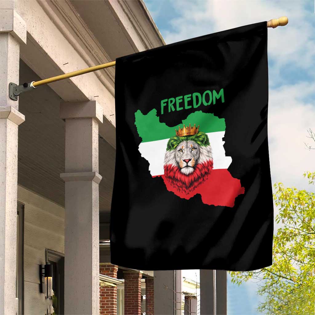 Freedom Iran Garden Flag Patriotic Persian Lion Resistance Movement Gift