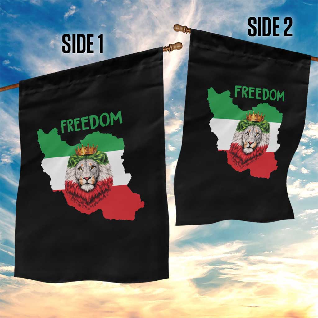 Freedom Iran Garden Flag Patriotic Persian Lion Resistance Movement Gift
