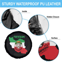 Freedom Iran Spare Tire Cover Patriotic Persian Lion Resistance Movement Gift