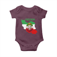 Freedom Iran Baby Onesie Patriotic Persian Lion Resistance Movement Gift
