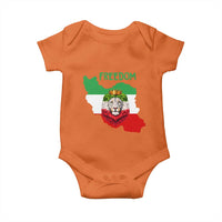 Freedom Iran Baby Onesie Patriotic Persian Lion Resistance Movement Gift
