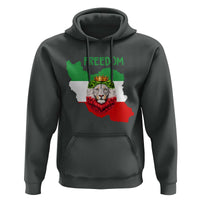 Freedom Iran Hoodie Patriotic Persian Lion Resistance Movement Gift