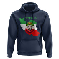 Freedom Iran Hoodie Patriotic Persian Lion Resistance Movement Gift