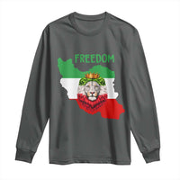 Freedom Iran Long Sleeve Shirt Patriotic Persian Lion Resistance Movement Gift