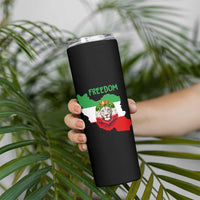 Freedom Iran Skinny Tumbler Patriotic Persian Lion Resistance Movement Gift