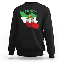 Freedom Iran Sweatshirt Patriotic Persian Lion Resistance Movement Gift