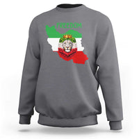 Freedom Iran Sweatshirt Patriotic Persian Lion Resistance Movement Gift