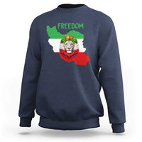 Freedom Iran Sweatshirt Patriotic Persian Lion Resistance Movement Gift