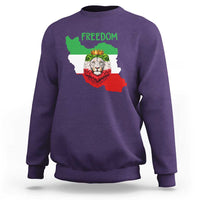 Freedom Iran Sweatshirt Patriotic Persian Lion Resistance Movement Gift