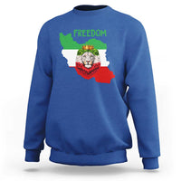Freedom Iran Sweatshirt Patriotic Persian Lion Resistance Movement Gift