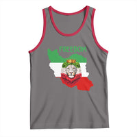 Freedom Iran Tank Top Patriotic Persian Lion Resistance Movement Gift