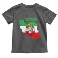 Freedom Iran Toddler T Shirt Patriotic Persian Lion Resistance Movement Gift