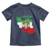 Freedom Iran Toddler T Shirt Patriotic Persian Lion Resistance Movement Gift