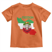 Freedom Iran Toddler T Shirt Patriotic Persian Lion Resistance Movement Gift