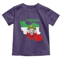 Freedom Iran Toddler T Shirt Patriotic Persian Lion Resistance Movement Gift