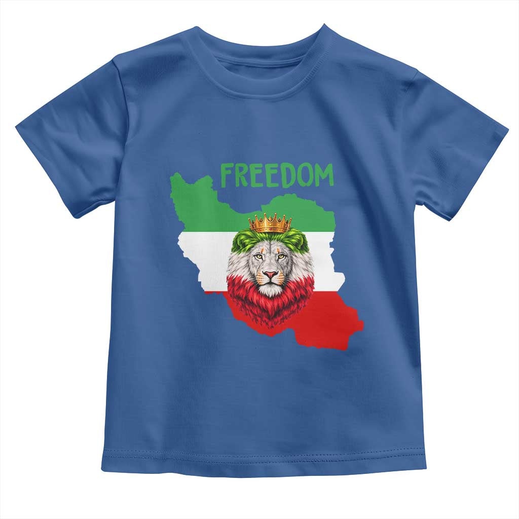 Freedom Iran Toddler T Shirt Patriotic Persian Lion Resistance Movement Gift