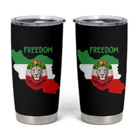 Freedom Iran Tumbler Cup Patriotic Persian Lion Resistance Movement Gift