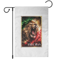 Free Iran Lion Garden Flag Freedom Resistance Solidarity Movement Gift