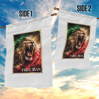 Free Iran Lion Garden Flag Freedom Resistance Solidarity Movement Gift